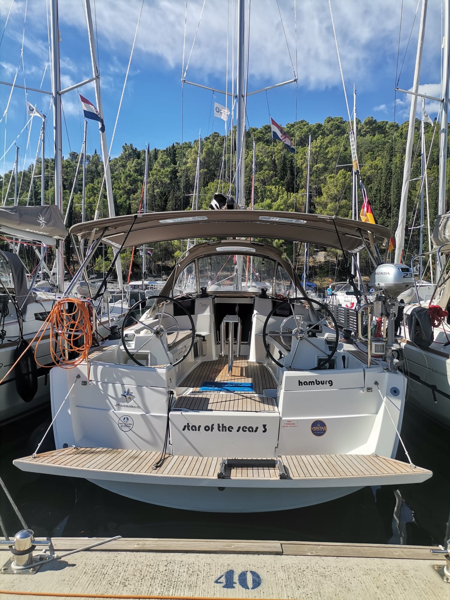 Sun Odyssey 389, Star of the Seas 3